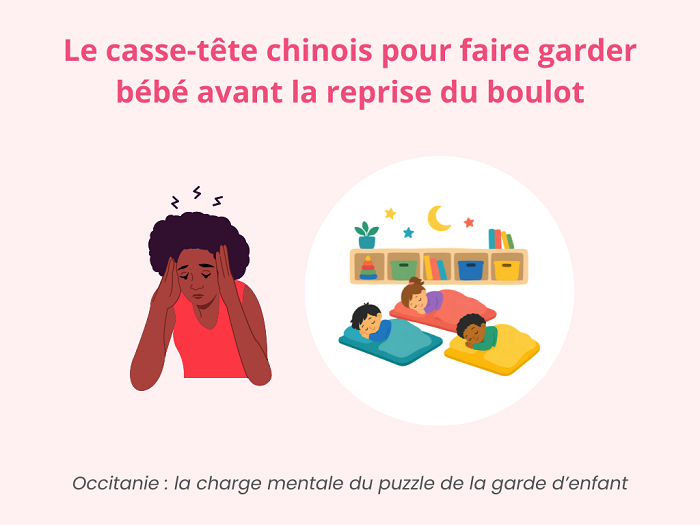 charge mentale garde enfant galère