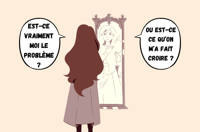 Estime de soi femme miroir doute